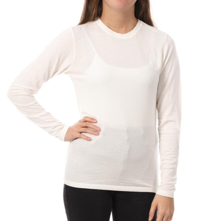 T-Shirt Manches Longues Blanc Femme JDY Suma