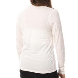 T-Shirt Manches Longues Blanc Femme JDY Suma