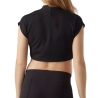 Top Noir Femme Mamalicious Luna Cropped Blazer