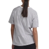 T-shirt Blanc à rayures Femme Pieces Ria
