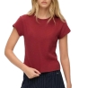 T-shirt Rouge Femme Superdry Athletic Essential