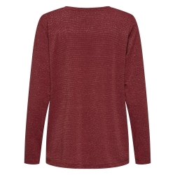 T-shirt Bordeaux Femme Only Harly ML