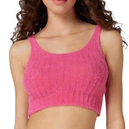 Crop Top Rose Femme Noisy May Sweet