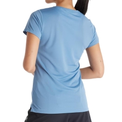 T-shirt Bleu Femme New Balance Core Run