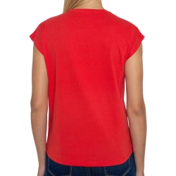 T-shirt Rouge Femme Pepe jeans Bloom0