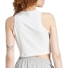 Débardeur Blanc Femme Adidas IW5201