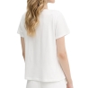 T-shirt Blanc/Rose Femme Morgan DBELLO