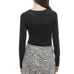 T-Shirt Noir Femme Vila Nellie