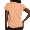 T-shirt Orange Femme New Balance WT11452EAE