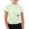 T-shirt Vert Femme The North Face W Coordinates