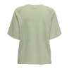 T-shirt Vert/Beige Femme JDY Smoke
