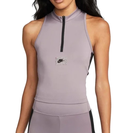 Débardeur Violet Femme Nike Nsw