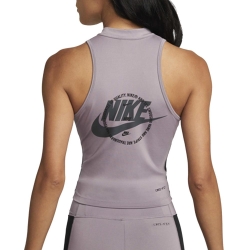 Débardeur Violet Femme Nike Nsw