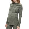 T-Shirt Manches Longues Gris Femme Mamalicious Ivy