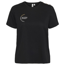T-shirt Noir Femme Vero Moda Vita