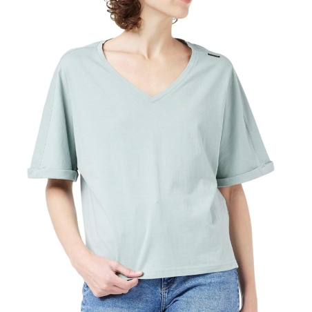 T-shirt Vert Femme G-Star Raw Joosa