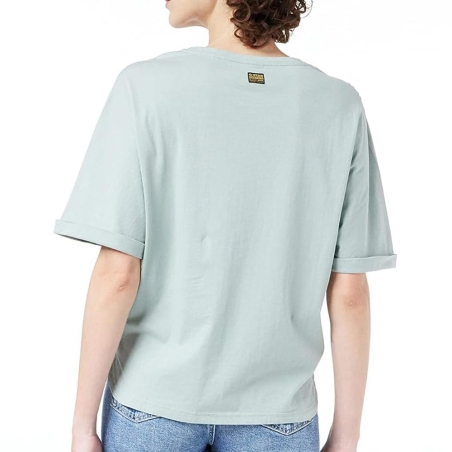 T-shirt Vert Femme G-Star Raw Joosa