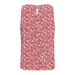 T-Shirt Sans Manches Rose/Blanc à Motifs Femme Only Nova Life
