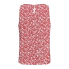 T-Shirt Sans Manches Rose/Blanc à Motifs Femme Only Nova Life