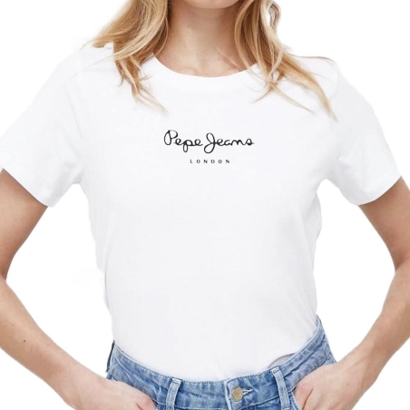 T-shirt Blanc Femme Pepe jeans Wendy