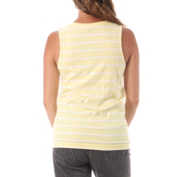 Débardeur Jaune Femme TBS Neriade