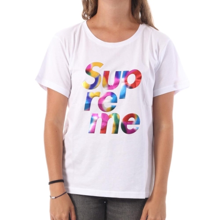 T-shirts Blanc Femme Supreme Grip Alena