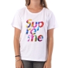 T-shirts Blanc Femme Supreme Grip Alena