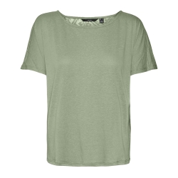 T-shirt Vert Dentelle Femme Vero Moda Marijune