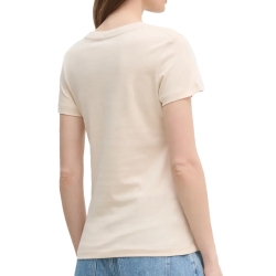 T-shirt Beige Femme Calvin Klein Jeans Gradient