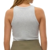 Débardeur Gris Femme Vero Moda Mirwina