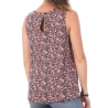 Débardeur Imprimé Rose/Noir Femme Vero Moda Easy