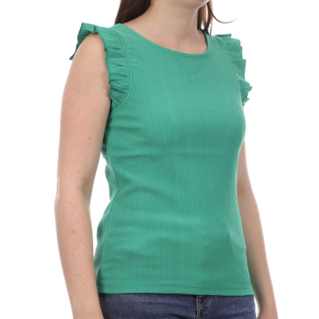 Top Vert Femme Vero Moda Elisa