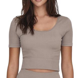 Top Taupe Femme Only Jaia