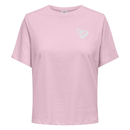 T-Shirt Rose Femme JDY Felisa Towel