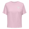 T-Shirt Rose Femme JDY Felisa Towel