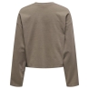 T-Shirt Manches Longues Marron Femme JDY Washed