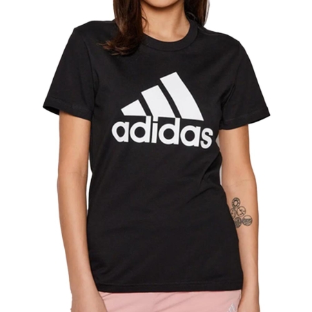T-shirt Noir Femme Adidas GL0722