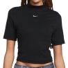 T-shirt Noir Femme Nike Essntl