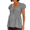 Top Noir/Blanc Femme Mamalicious Lemma