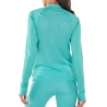 T-shirt Turquoise Femme Nike Midlayer