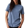 T-shirt Bleu Femme Calvin Klein Jeans Embroidered