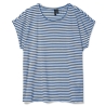 T-shirt Bleu/Blanc Femme Vero Moda Mava
