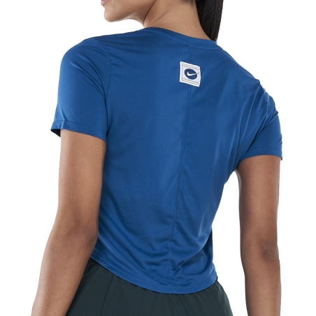 T-shirt Bleu Femme Nike One Df404