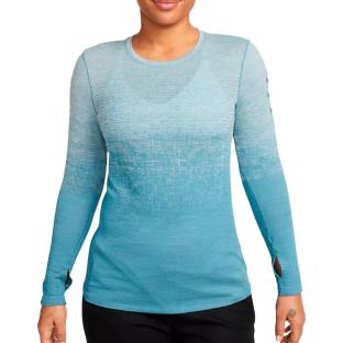 T-shirt Bleu Technique Femme Nike Adv Run