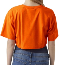 T-Shirt Orange Mamalicious Lkay Cropped