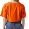 T-Shirt Orange Mamalicious Lkay Cropped