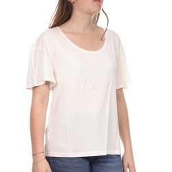 T-shirt Blanc Femme Teddy Smith Tifani