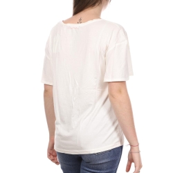 T-shirt Blanc Femme Teddy Smith Tifani