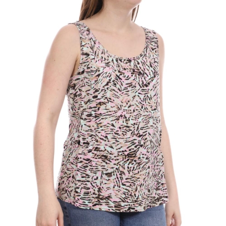 Top Rose/Turquoise/Beige Femme Vero Moda Easy