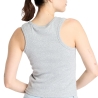 Débardeur Gris Femme Calvin Klein Jeans Label